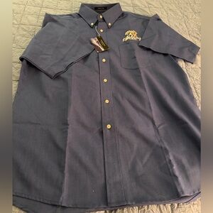 Ultra Club University of Ky short sleeve button down NWT men’s Large
